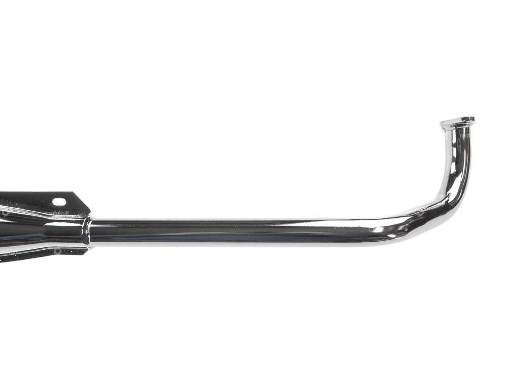 Echappement 25 mm sortie droite chrome | Tomos A3 Carousel Image 2