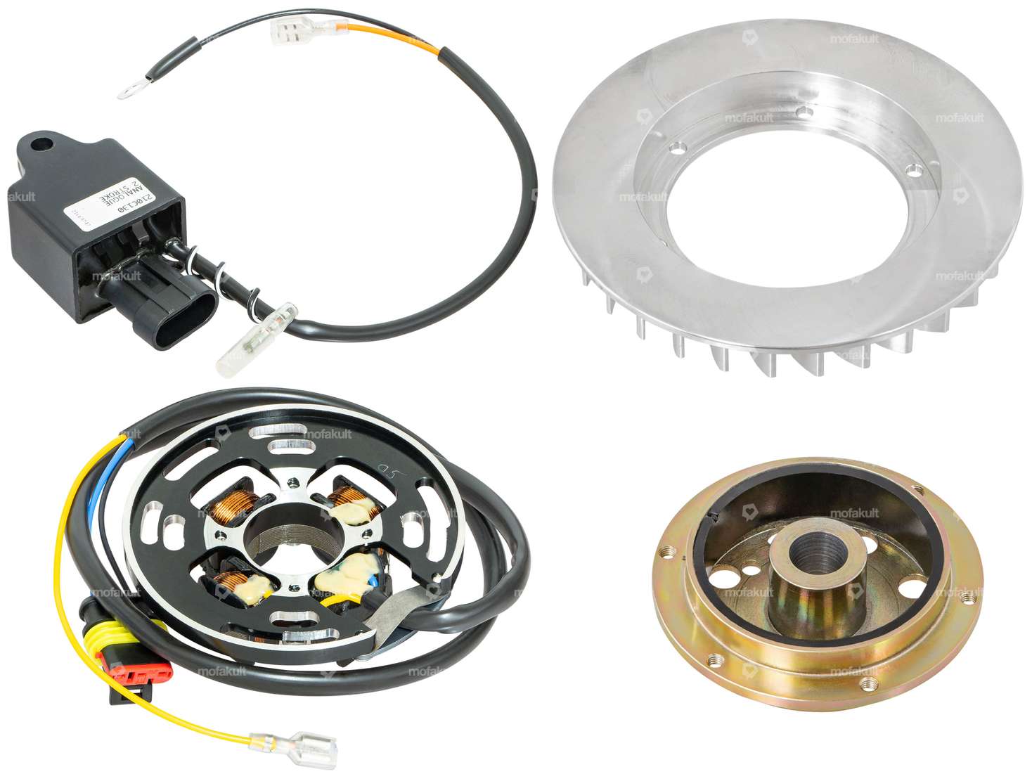 HPI racing ignition 12V with light breaker housing | Piaggio Ciao, SI, Bravo, Boxer Carousel Image 2