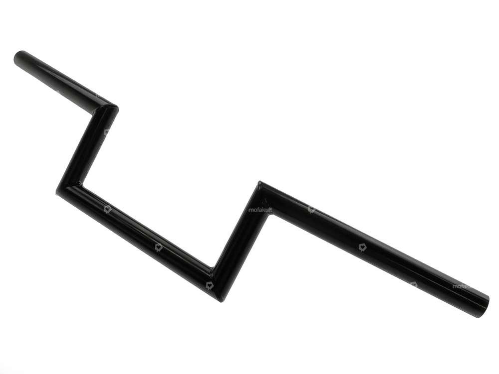 Handlebar fork plate 11 cm "Z" black Carousel Image 2