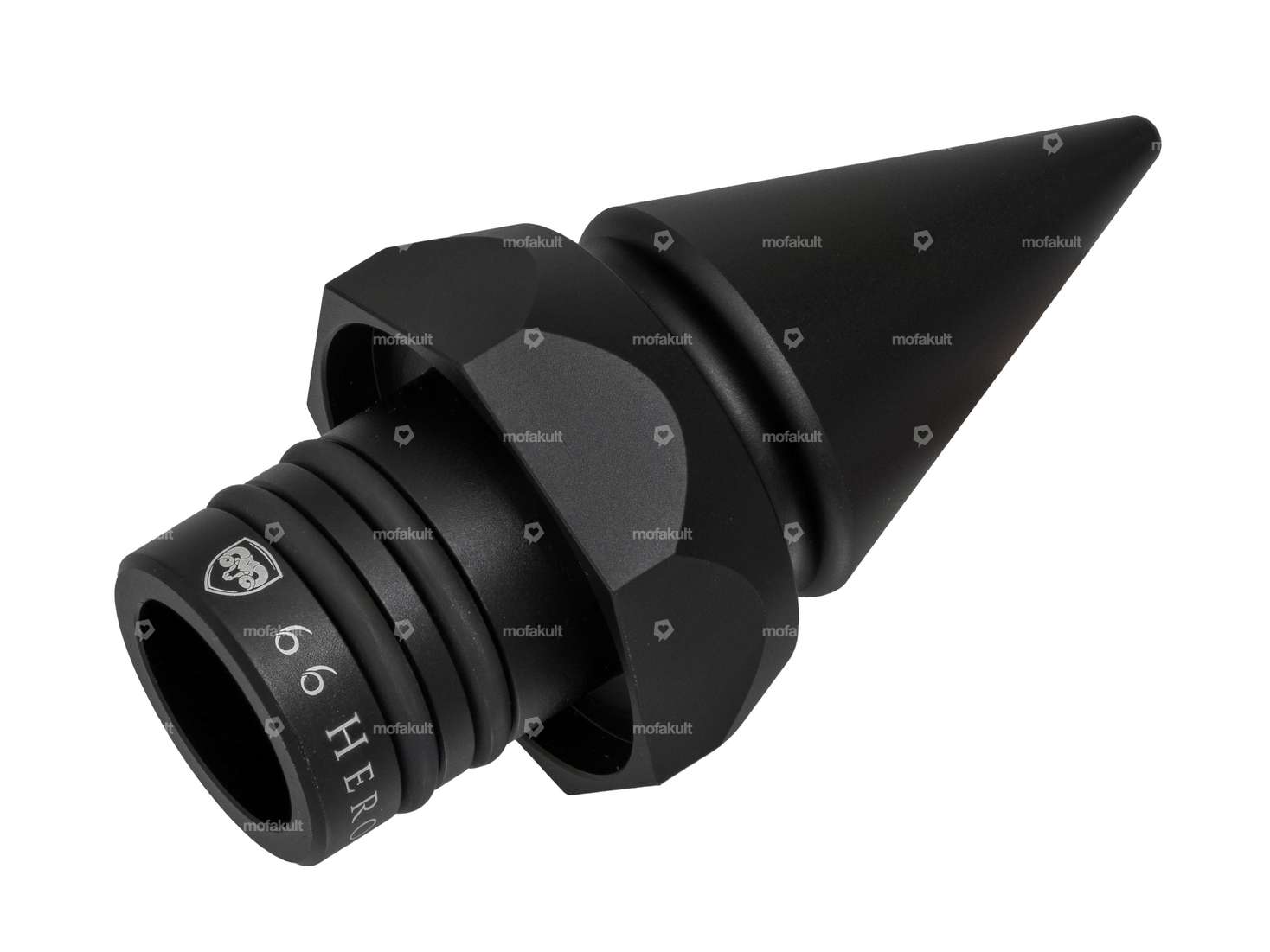 66HEROES Bouchon de réservoir pointu noir | Puch Carousel Image 2