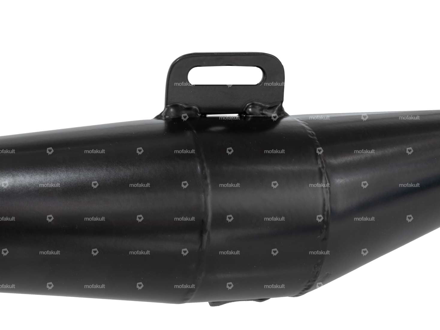 HOMOET Échappement P8 spécial noir | Puch (sortie inclinée) Carousel Image 3