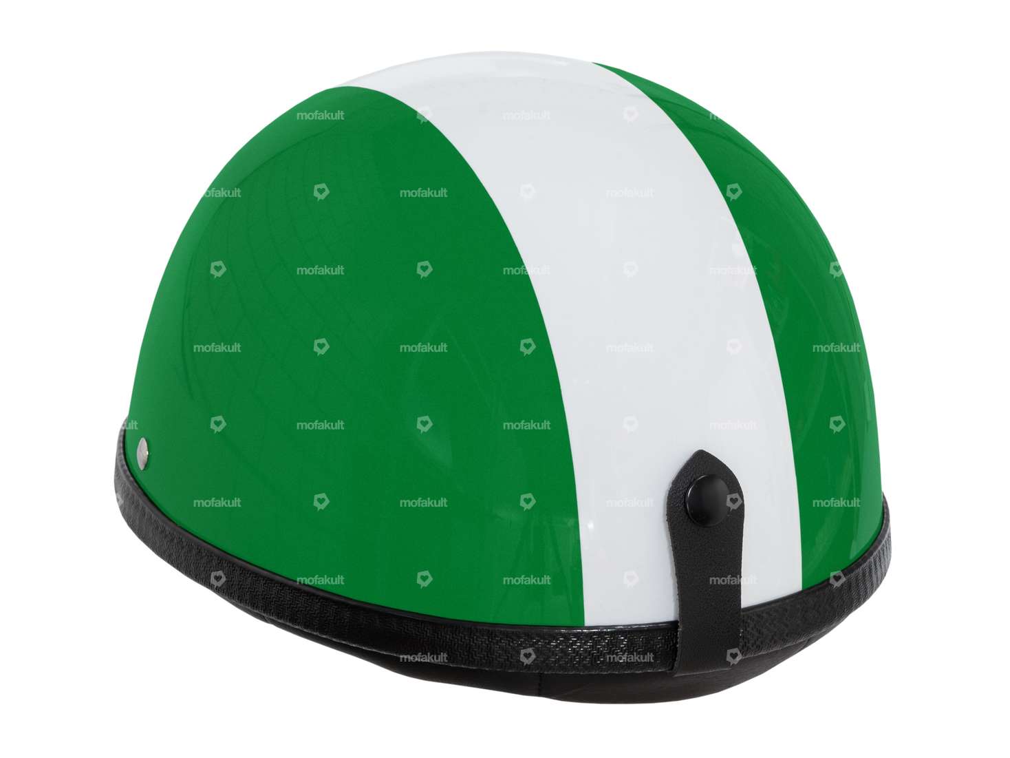 Casque "Pot" Puch Edition (S - XXL) vert / blanc Carousel Image 4