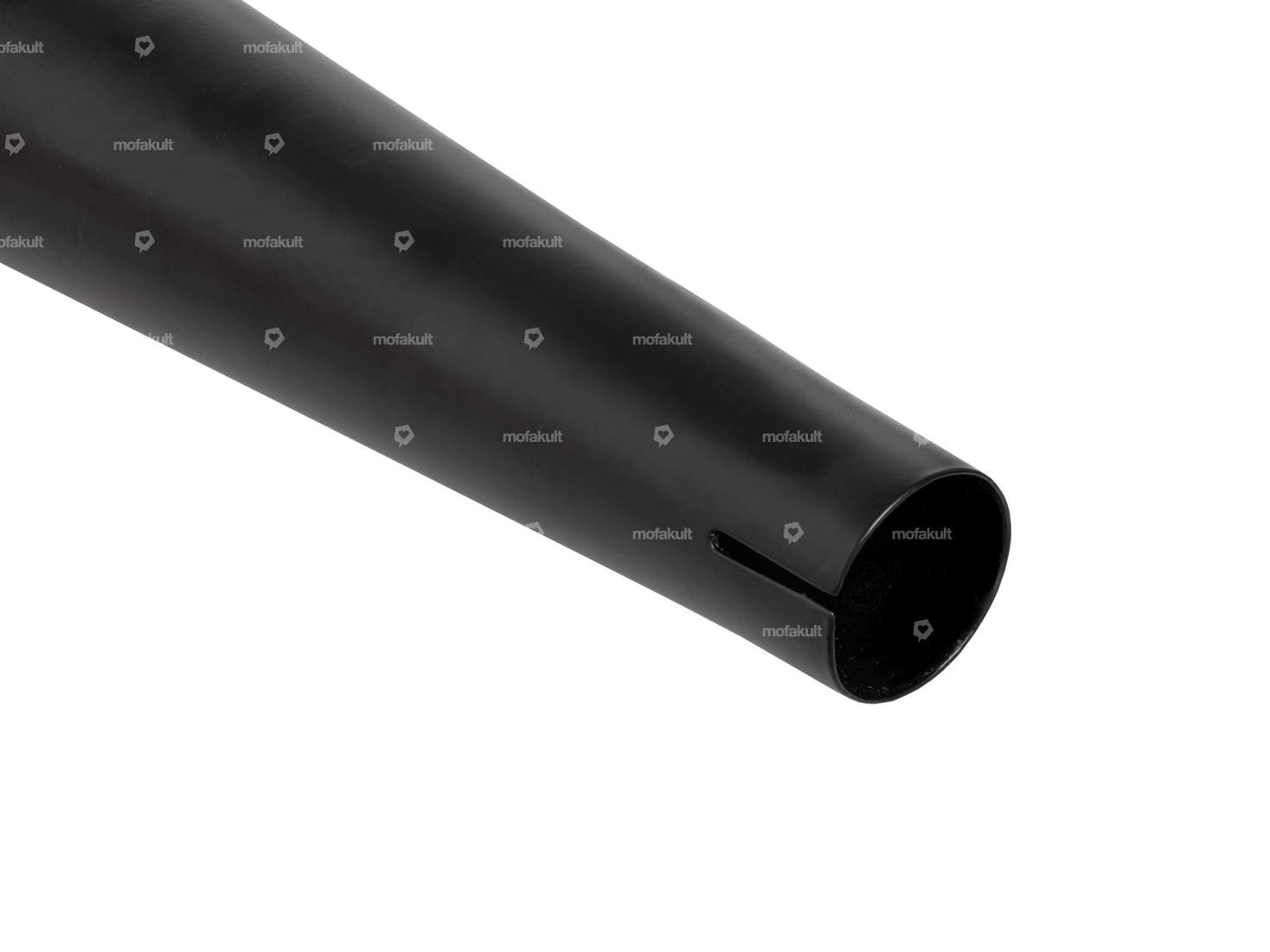 Echappement Boss Demper Ø 28 / 60 mm avec languette noir | Puch Carousel Image 2