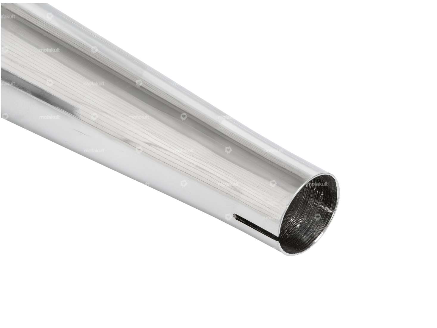 Exhaust Boss Demper Ø 28 / 60 mm chrome Carousel Image 2