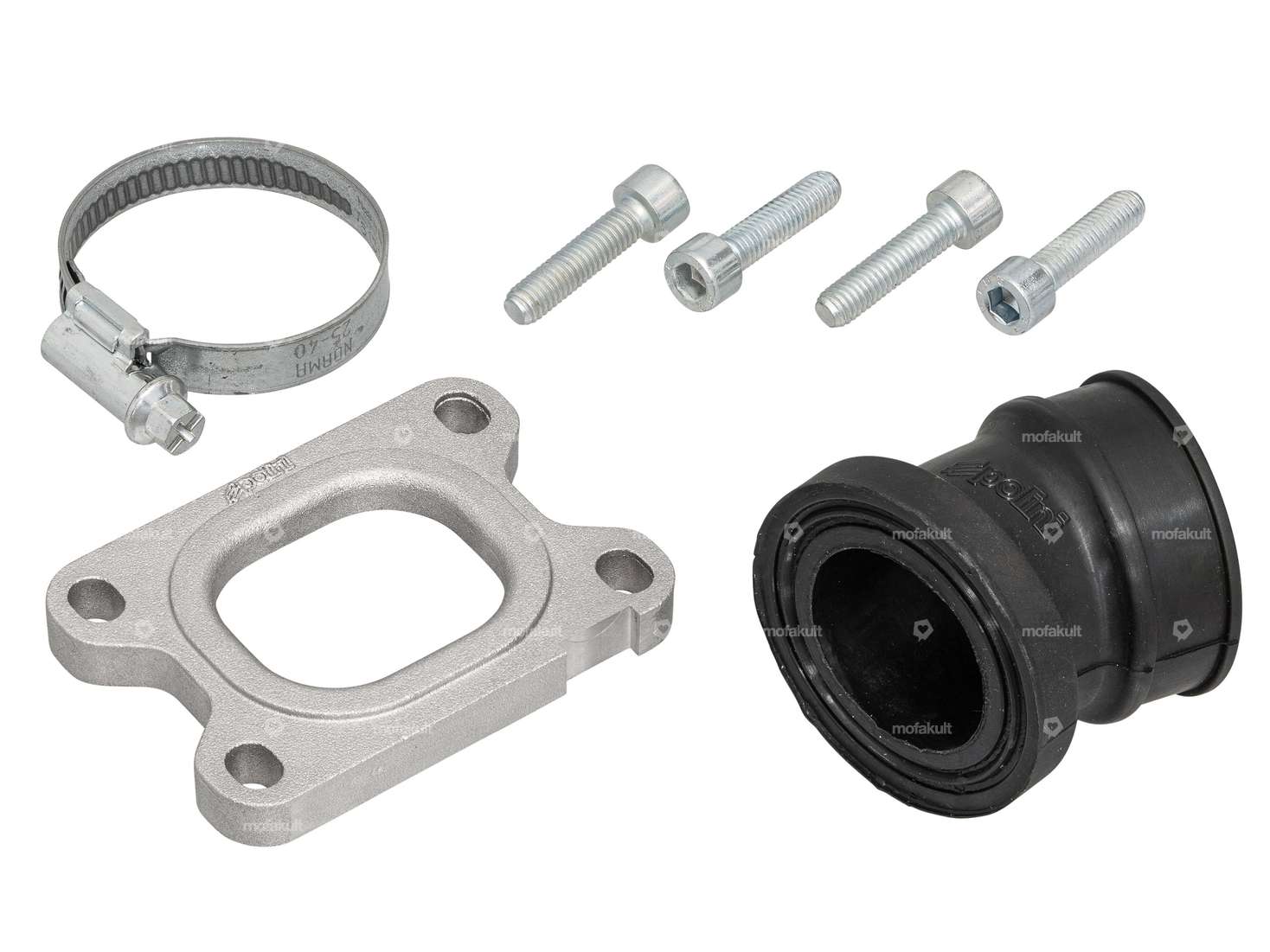 Polini Ø 35 mm tubulure d'aspiration 360° Gilardoni italkit | Puch Carousel Image 1