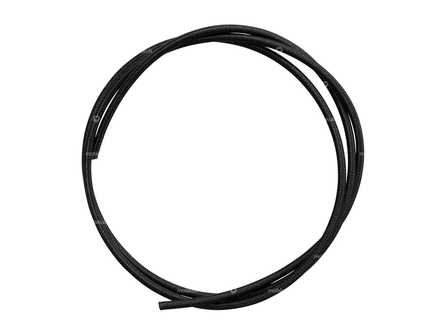 Câble d'alimentation 1 fil textile 4 mm² (au mètre) noir Carousel Image 1