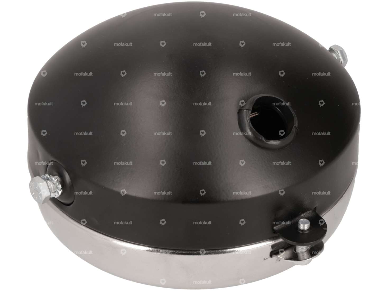 Projecteur SIM rond Ø 14 cm Inox / noir Carousel Image 2