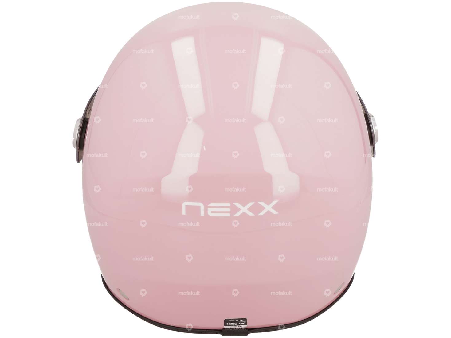 NEXX casque jet "Styler" rose brillant (XS-M) Carousel Image 3