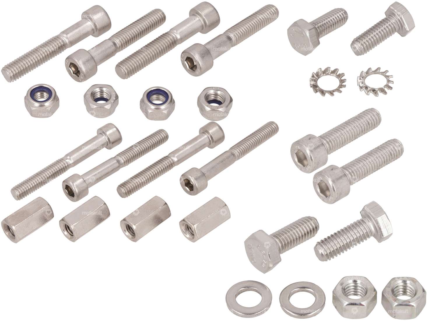 swiing® revival Kit de visserie fourche EBR "Staco" & "Jumpy" Inox | Pony GTX, Cross 521 Carousel Image 1