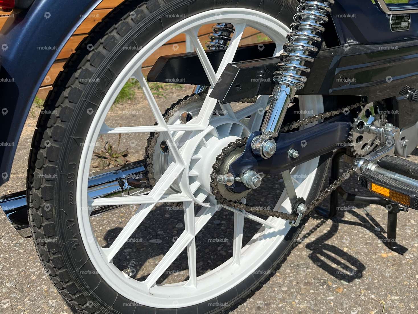 GPO rear brake lever Grimeca Snowflake | Puch Carousel Image 4