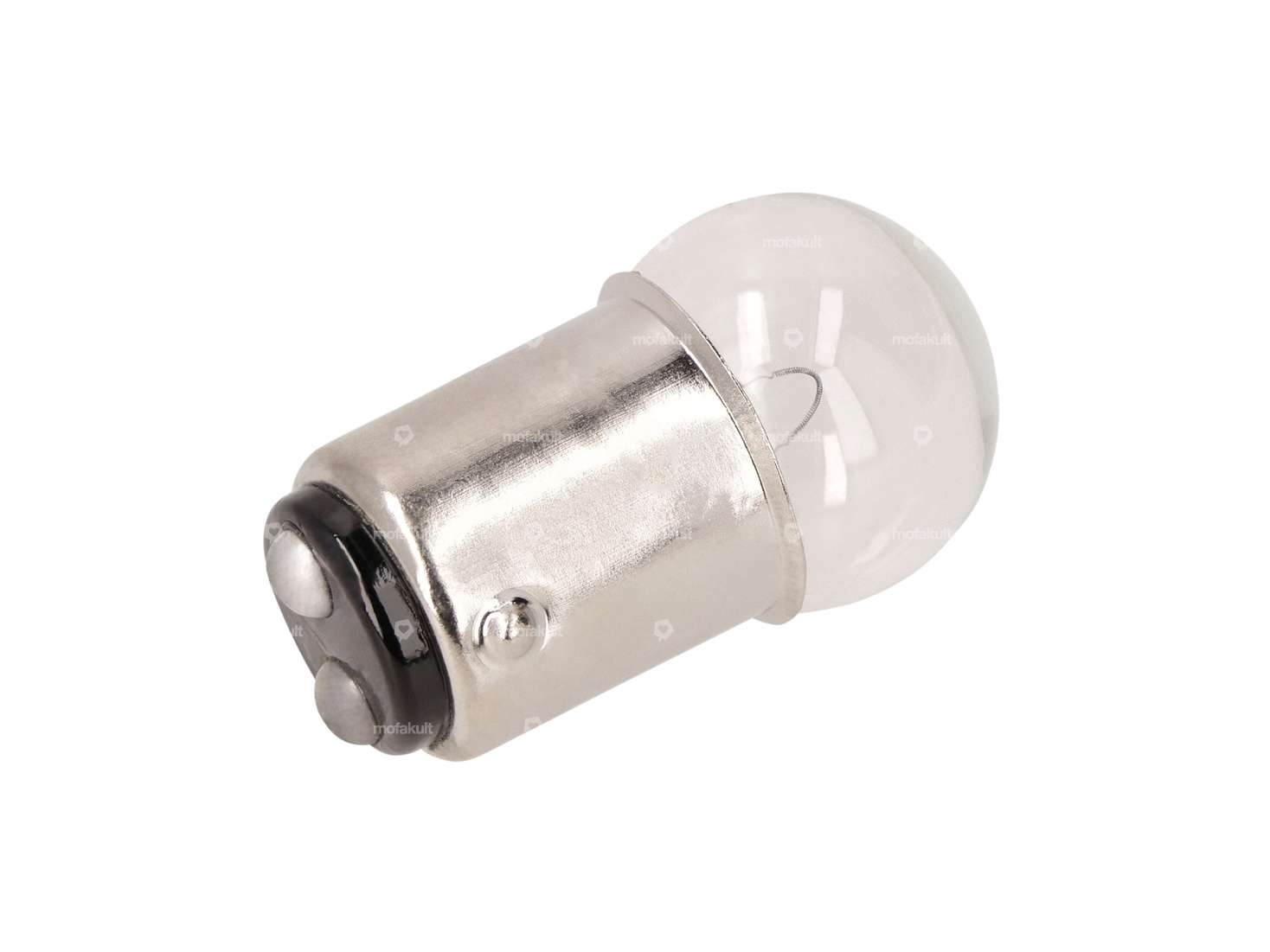 Ampoule GPO 12V - 5W (BA15d, G18) 1 filament double culot Carousel Image 1