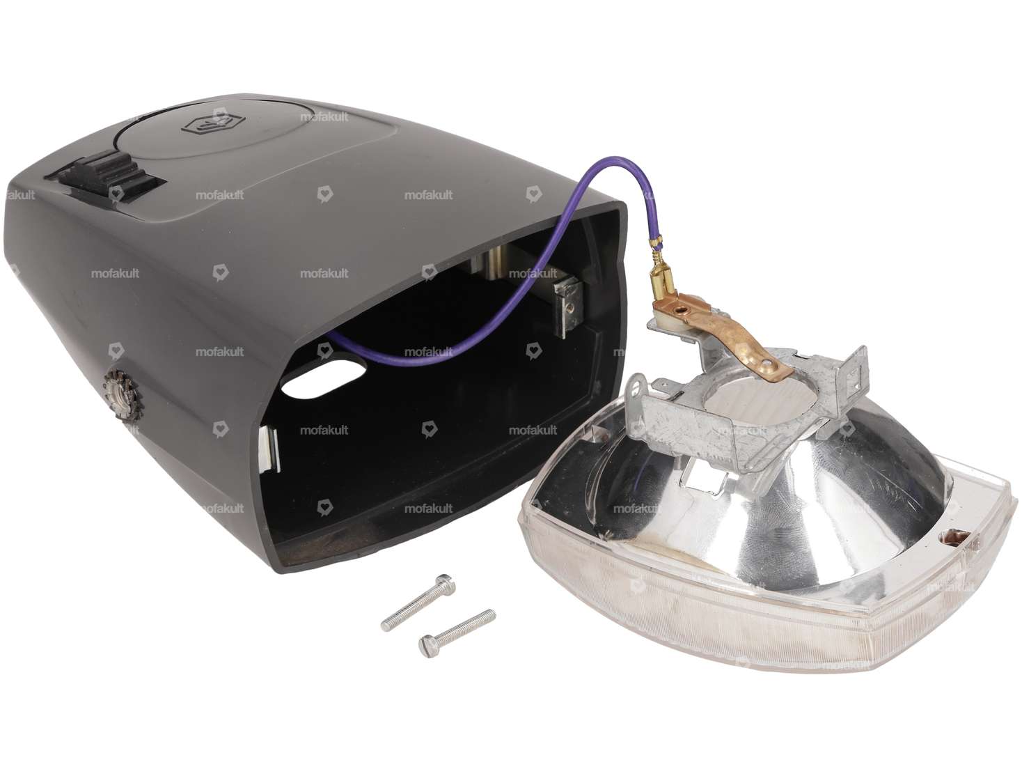 Phare Siem gris NOS | Piaggio Ciao P, SC Carousel Image 3