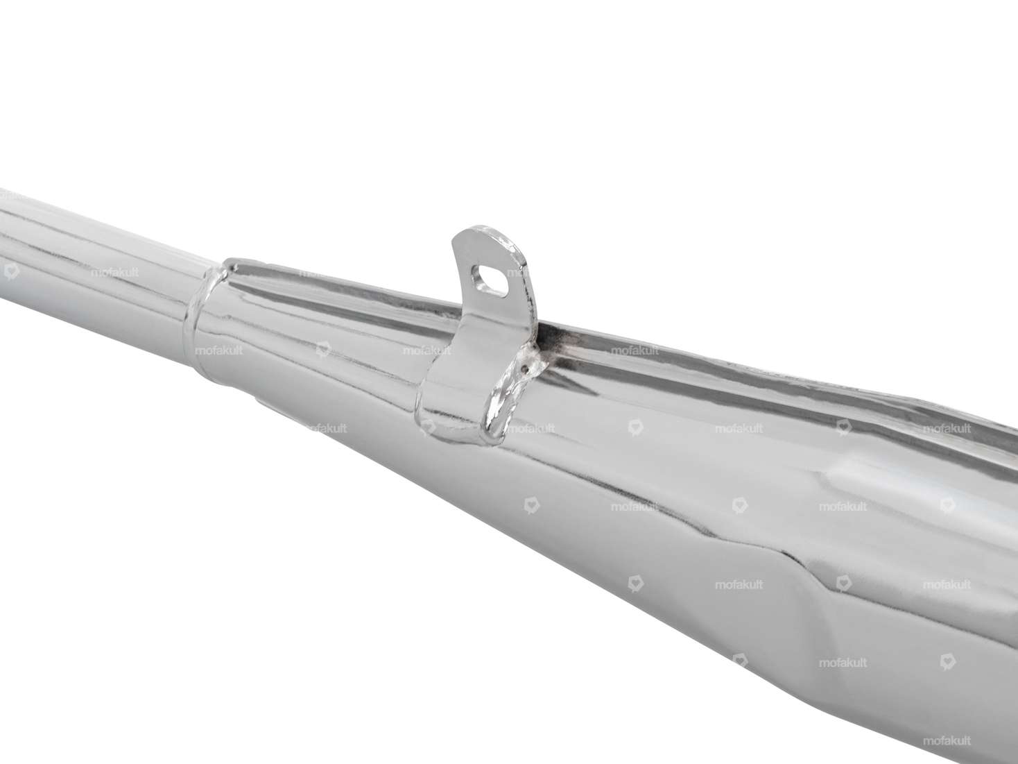 Echappement Bullet chrome / alu | Tomos A3 Carousel Image 4