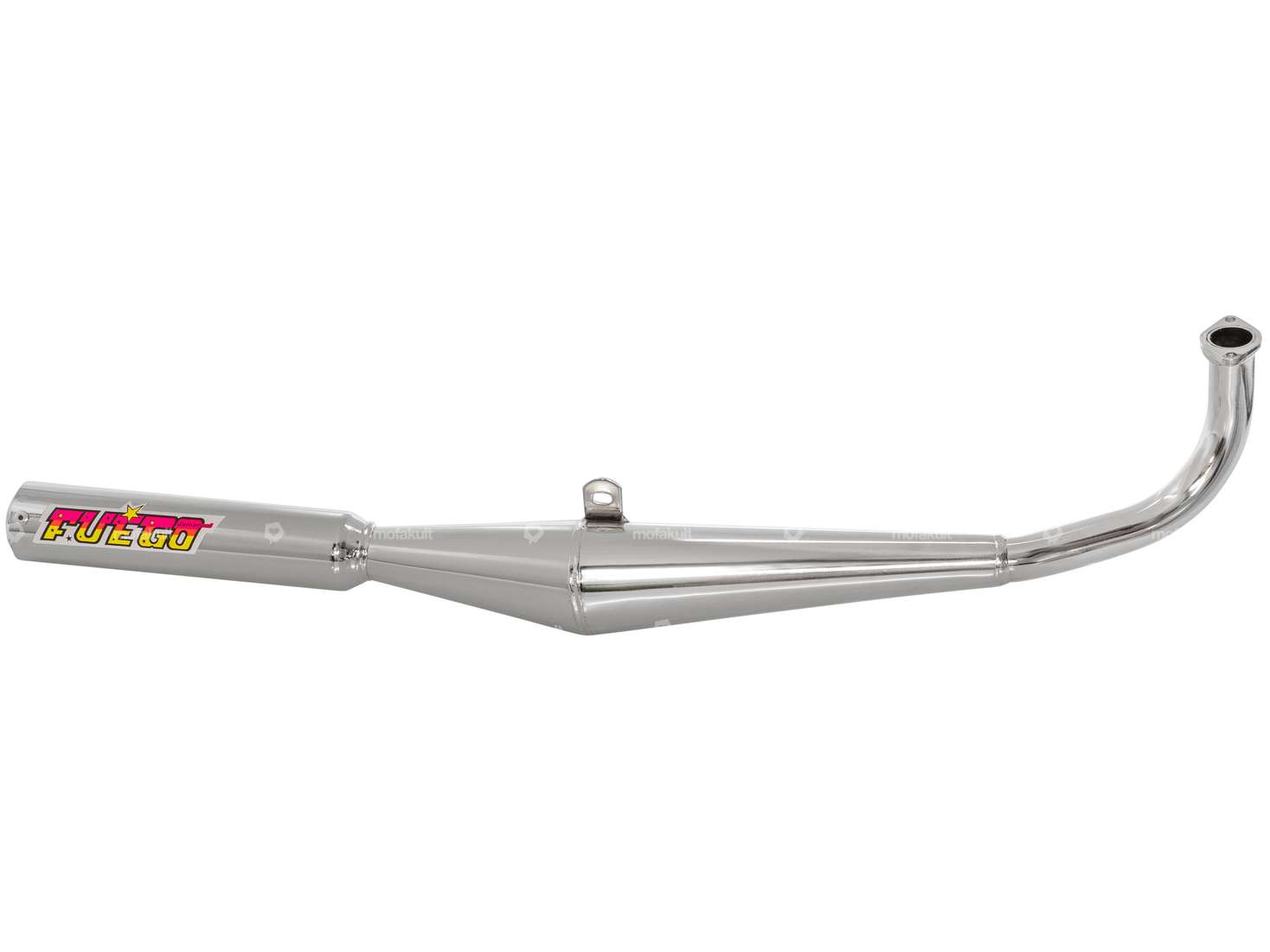 Jamarcol Fuego pot d'échappement 28 mm chrome | Tomos Carousel Image 1