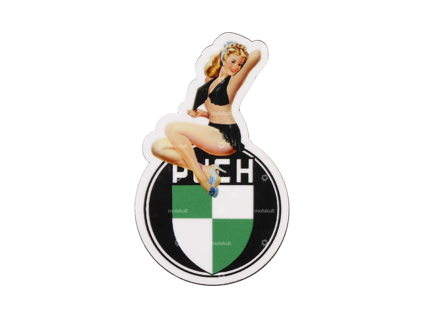 Aimant "Puch Lady" Ø 5.5 cm Carousel Image 1