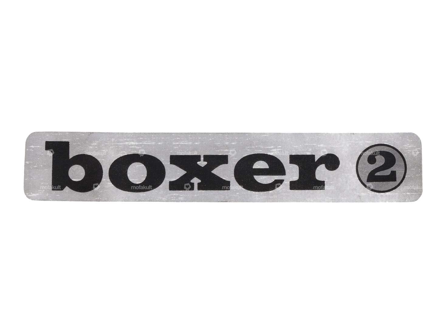 Sticker tank "boxer 2" 160 x 29 mm NOS | Piaggio Boxer Carousel Image 1