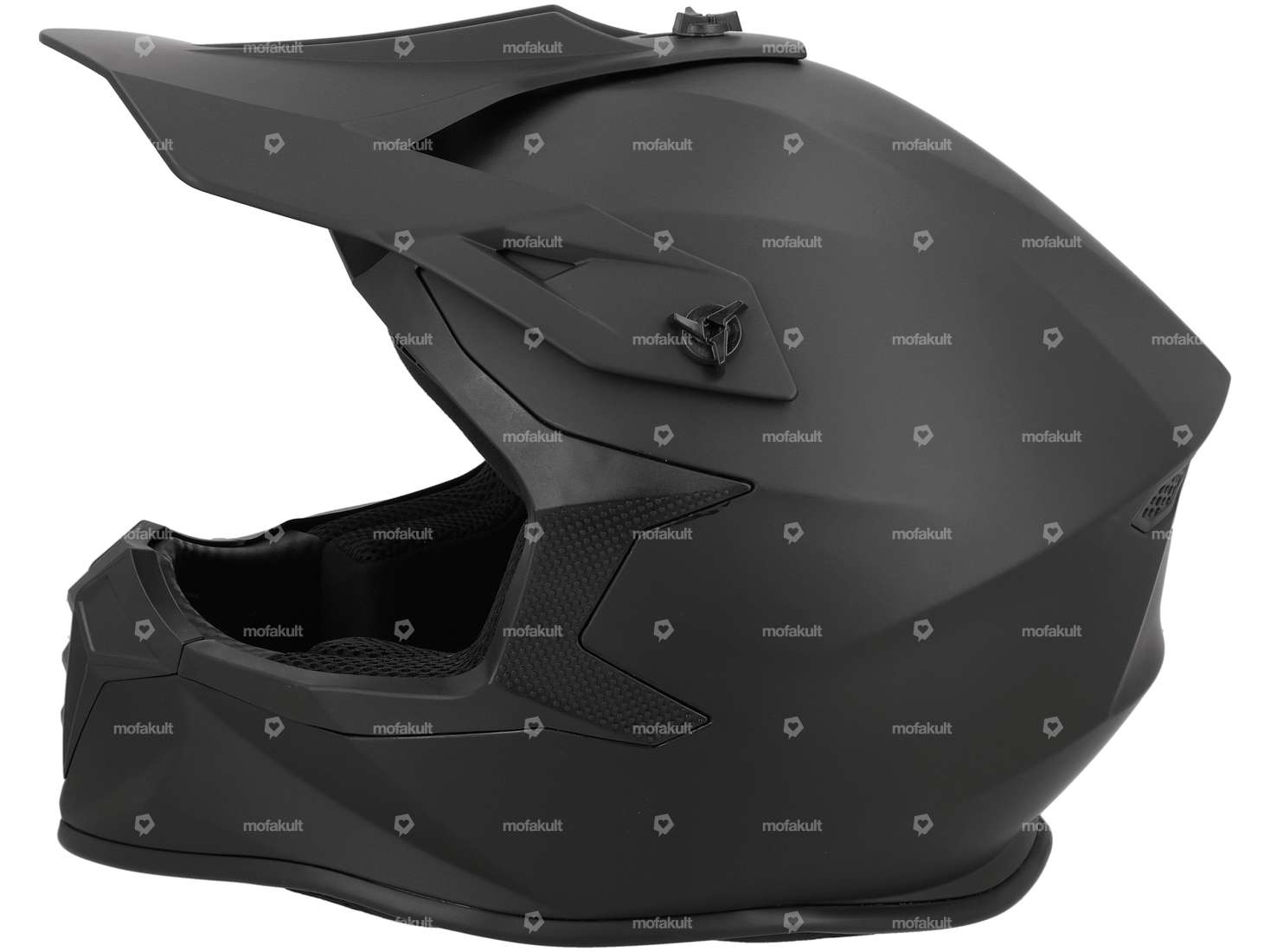 gms cross helmet "Fortis" black-matt Carousel Image 2