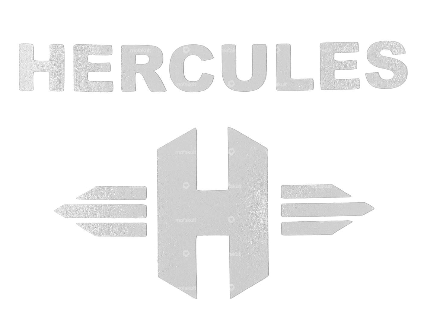 Sticker "Hercules" seat post white Carousel Image 1