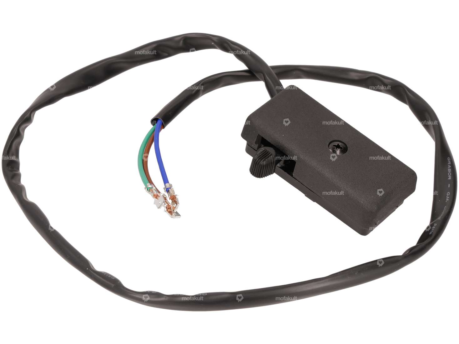 Grabor blinker switch 3 cables | Vespa P80X, P125X, PX125 Lusso, P150X, P200E Carousel Image 1