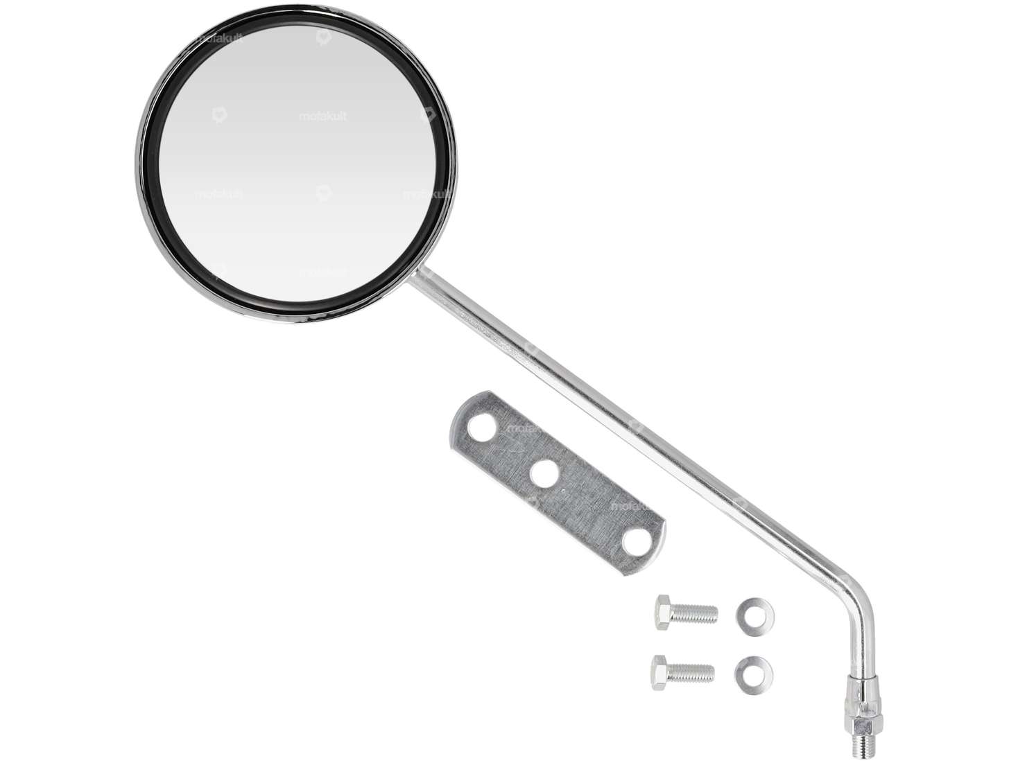 Rétroviseur Vicma rond, Ø 105 mm, gauche, chromé | Vespa Largeframe, Smallframe Carousel Image 1
