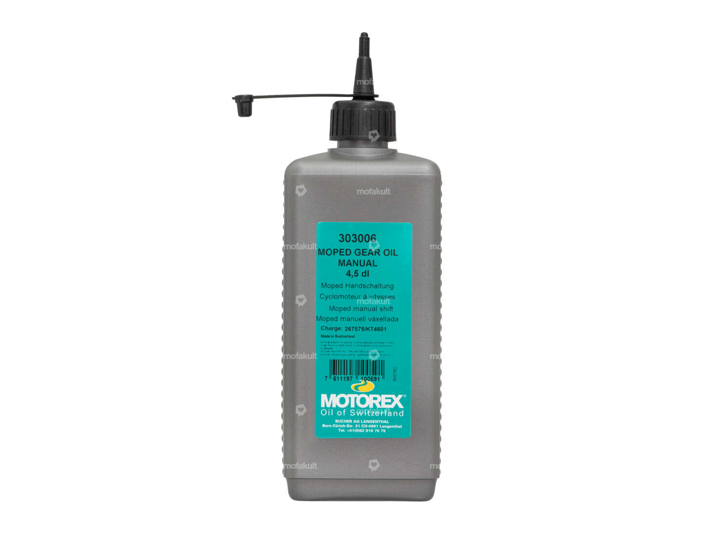 Huile moteur Motorex (huile de transmission) manuelle 450 ml Carousel Image 1