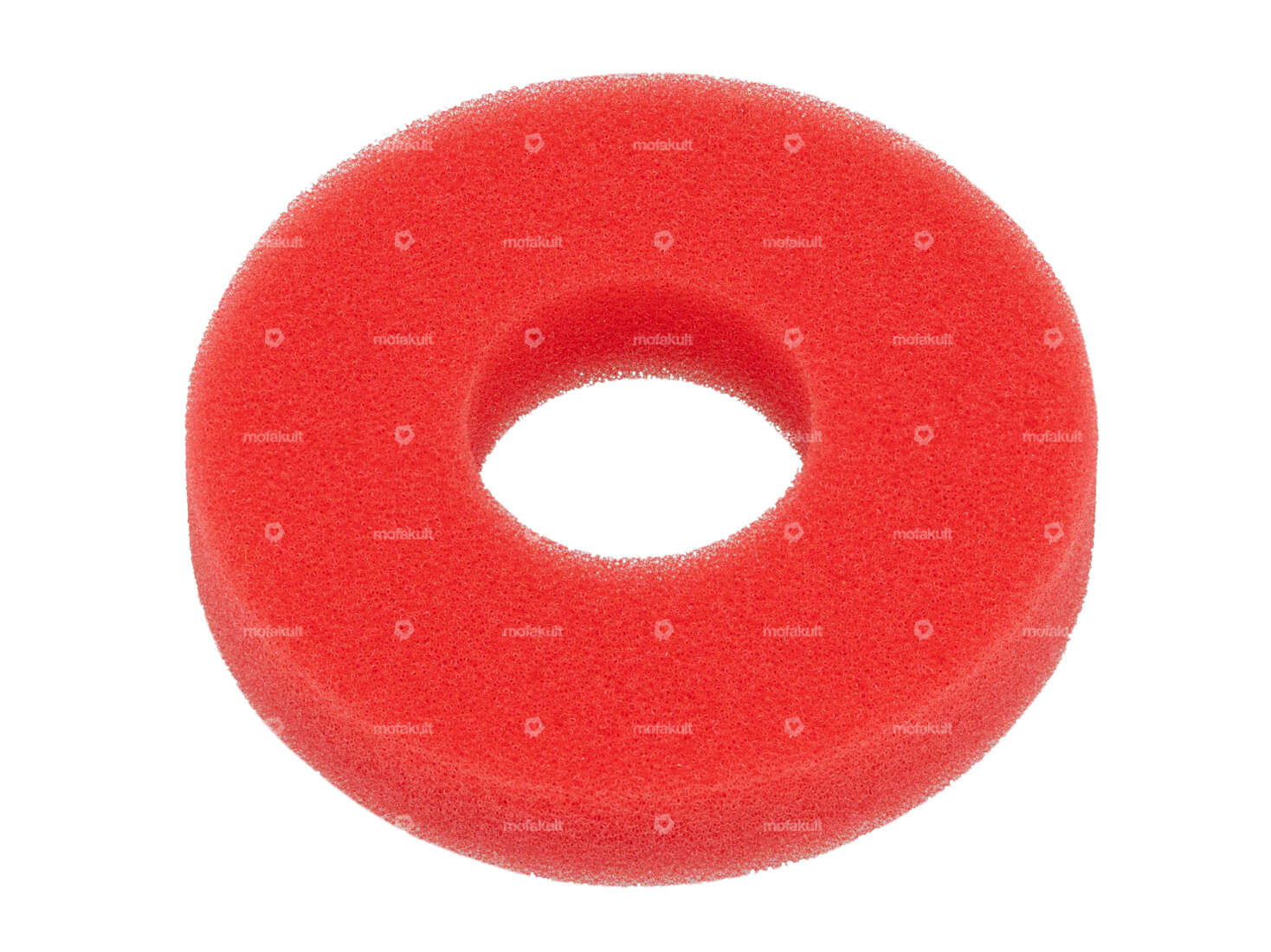 Decorative sponge round fuel filler cap red Carousel Image 1