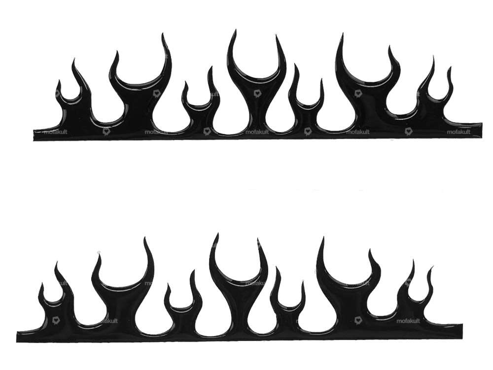 Kit de colle gel flamme noir Carousel Image 1