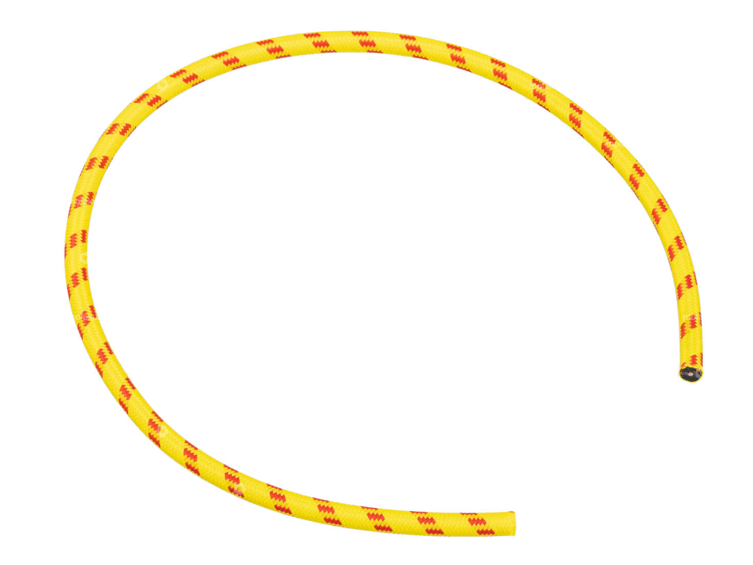 Ignition cable Ø 7 x 500 mm textile yellow / red Carousel Image 1