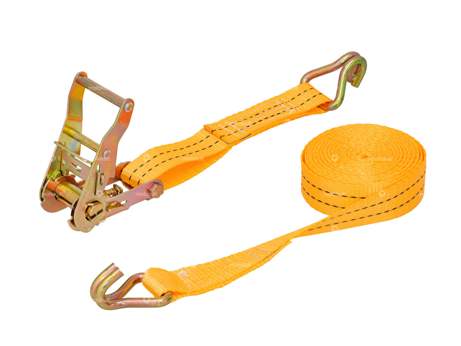 BGS Sangle de serrage avec crochet 6 m (1000 kg) Carousel Image 1