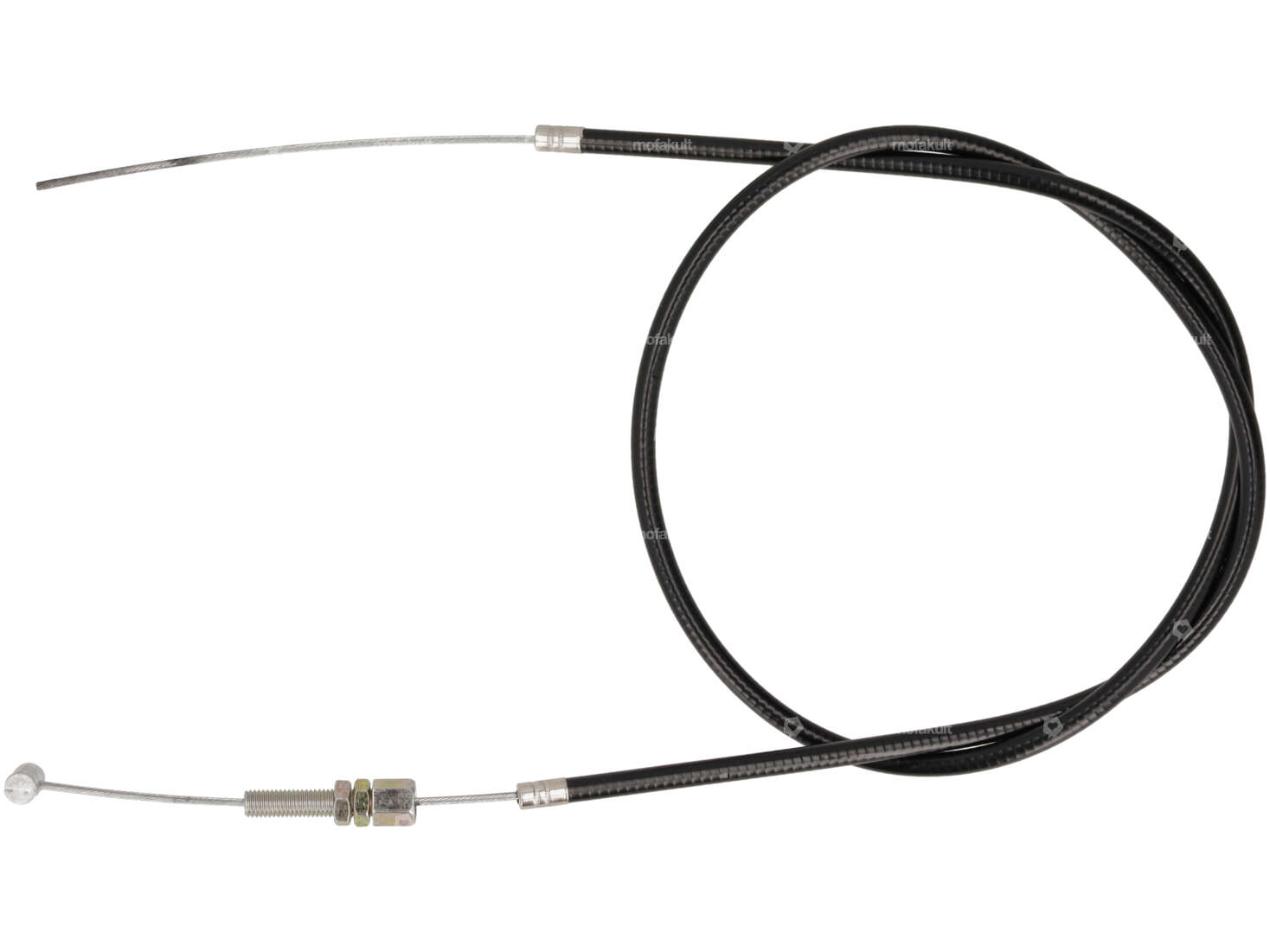 Câble d'embrayage unilatéral avec vis de réglage noir NOS | Puch Maxi Carousel Image 1