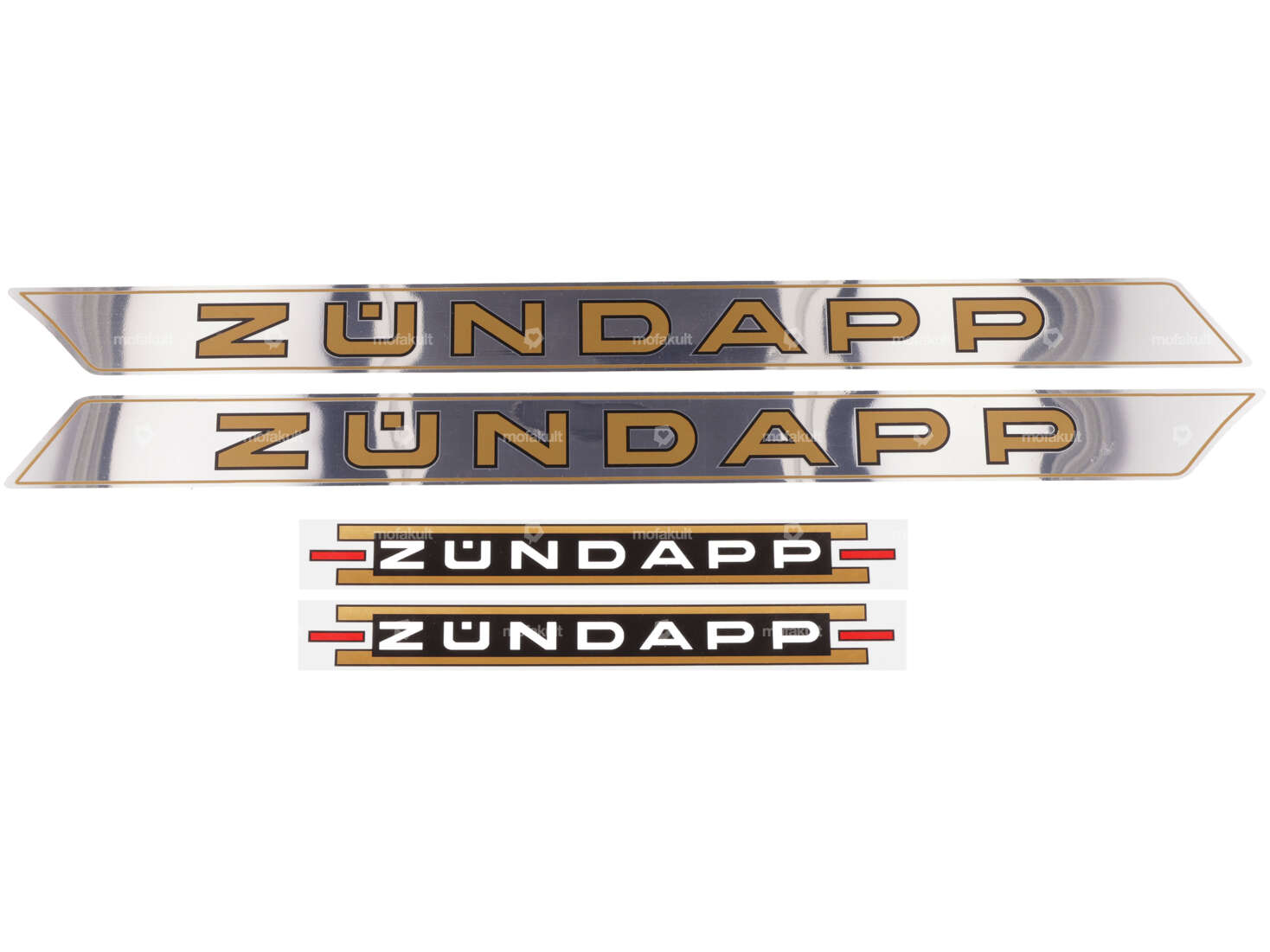 Kit d'autocollants réservoir & protections latérales 1ère série année 1971 | Zündapp Belmondo Carousel Image 1