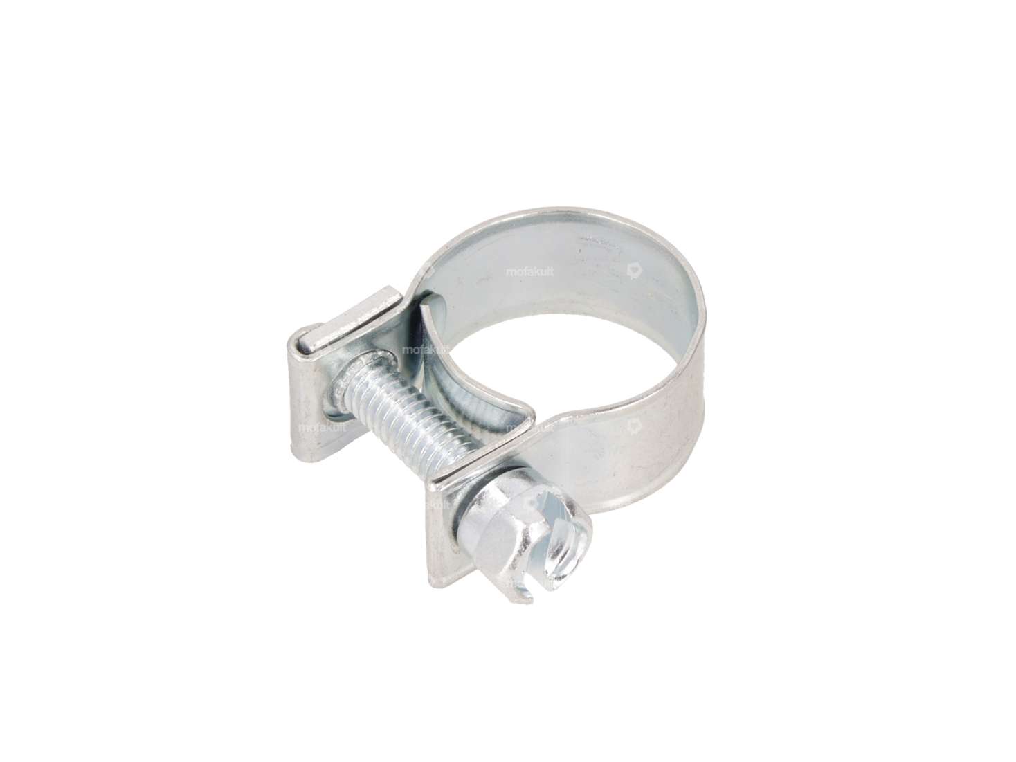 Solid screw clamp 13 - 15 mm W1 - galvanized Carousel Image 1