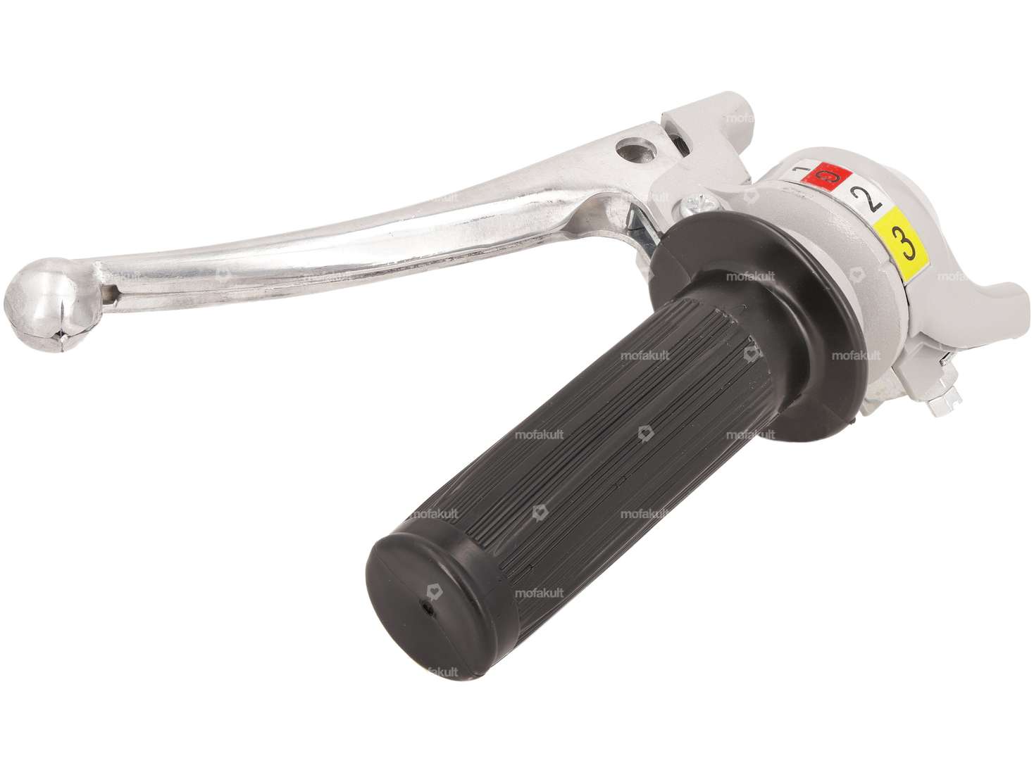 Shift lever 3-speed (Magura replica) gray / black Carousel Image 3