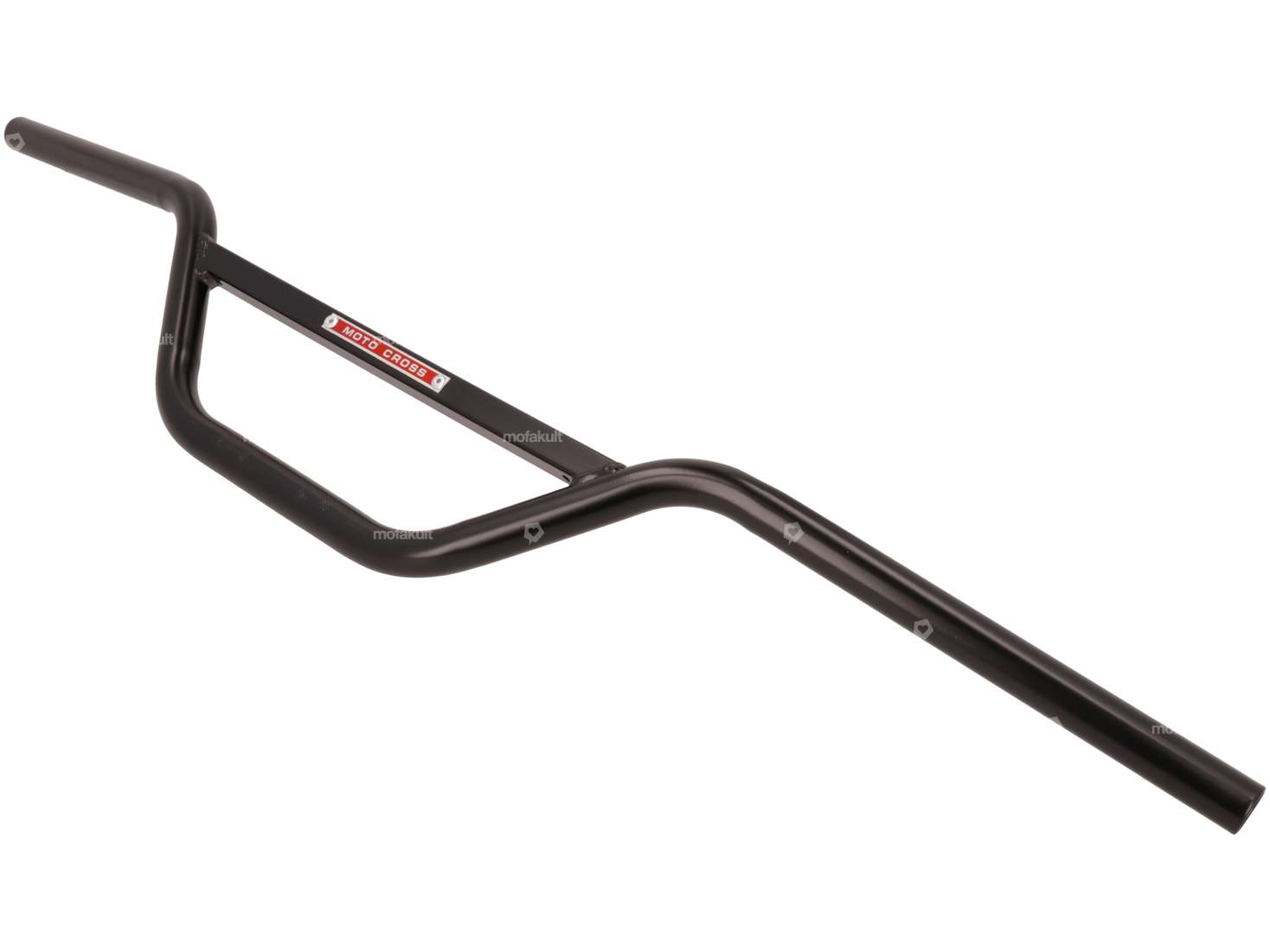 Guidon plaque de fourche 13 cm motocross noir Carousel Image 2