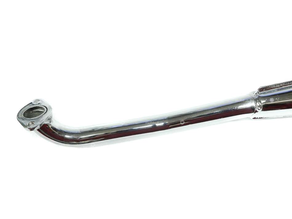 Biturbo exhaust chrome / aluminum | Puch Carousel Image 2