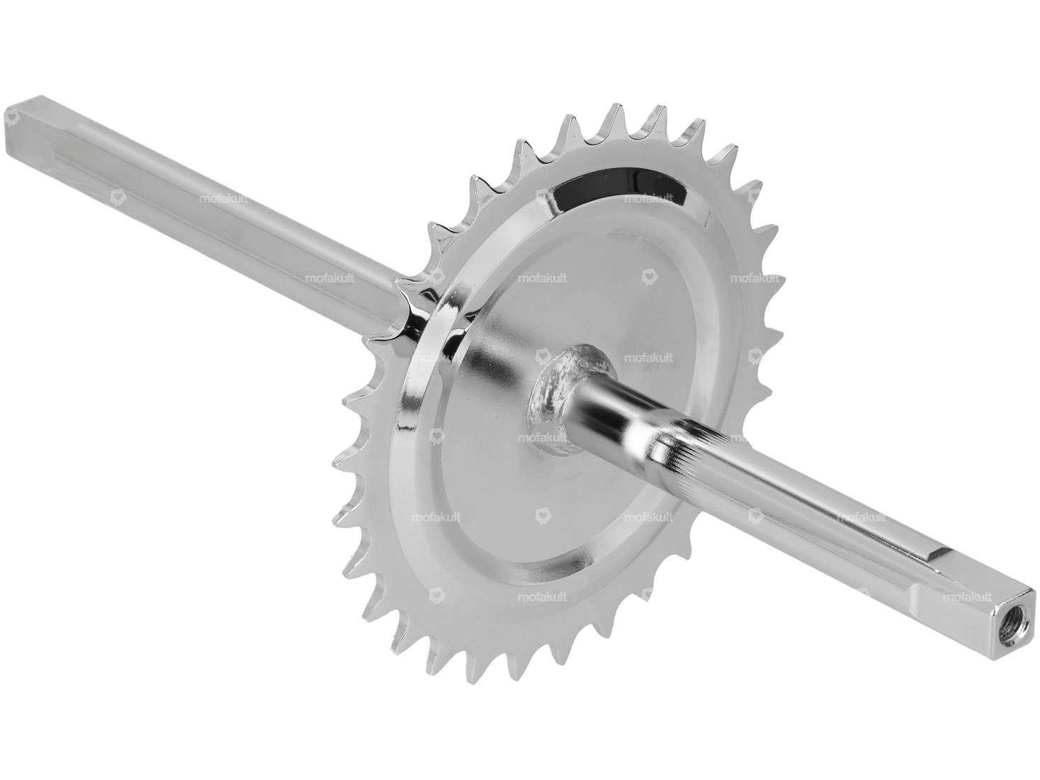 GPO Axe de pédalier 30 dents (carré) | Pony / Cilo Cross Beta 521 (P8080) Carousel Image 1