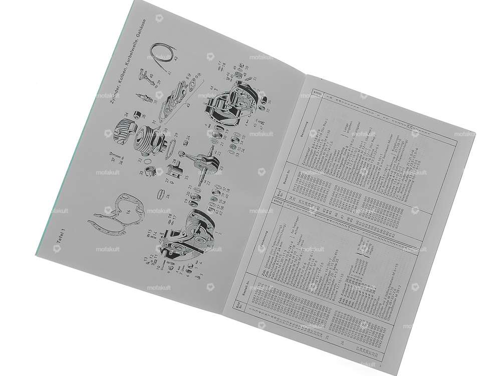 Liste des pièces de rechange | Moteurs Sachs 50/2 MLC, 50/AMLC Carousel Image 2