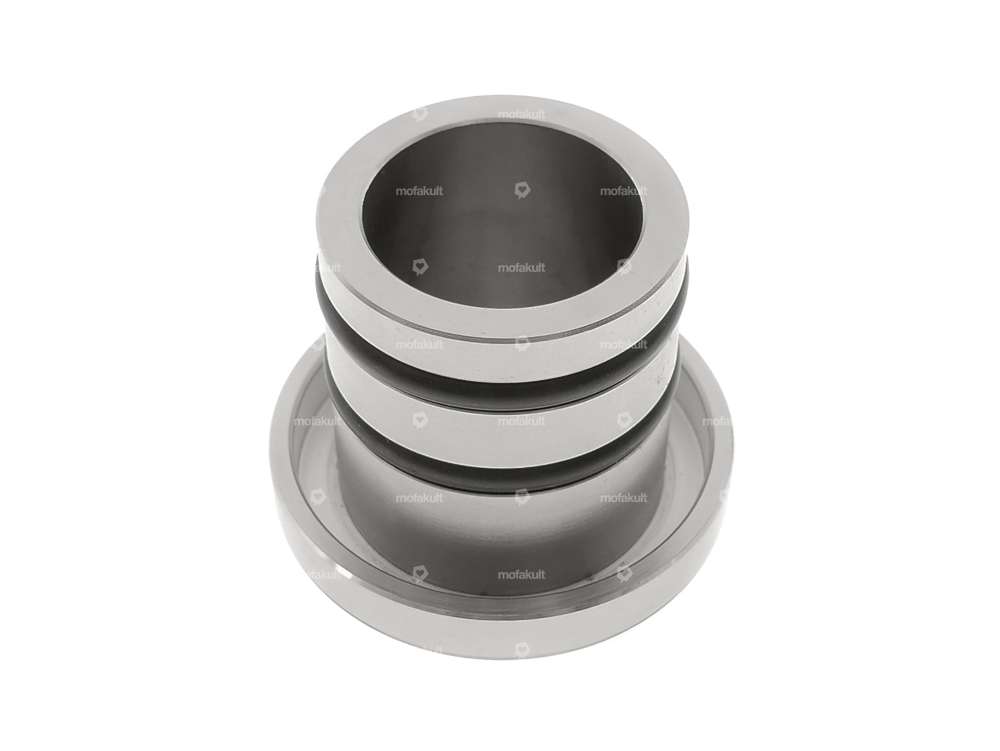 66HEROES Bouchon de réservoir rond (à emboîter) Inox | Puch Maxi Carousel Image 2