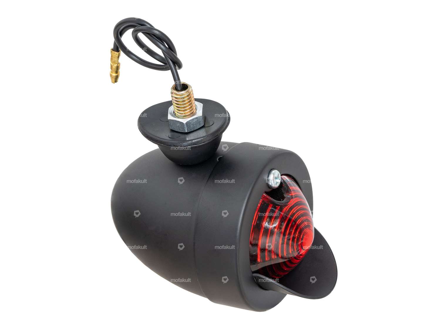 Feu arrière GPO "Arkansas" avec spoiler noir mat Carousel Image 2