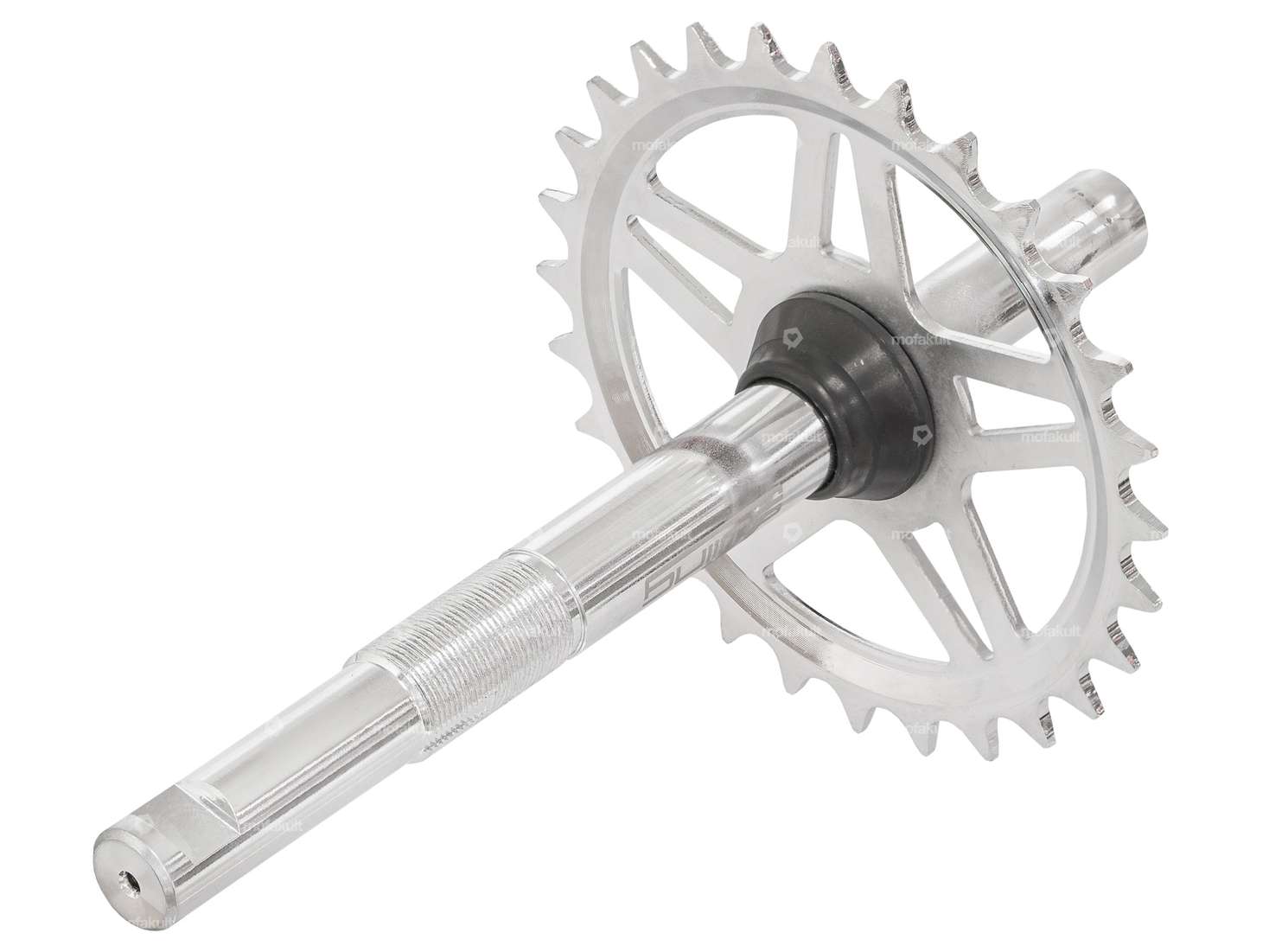 swiing® revival Axe de pédalier 28 dents chromé | Tigra Pionier P30-74, P30-R, Caravelle Carousel Image 2