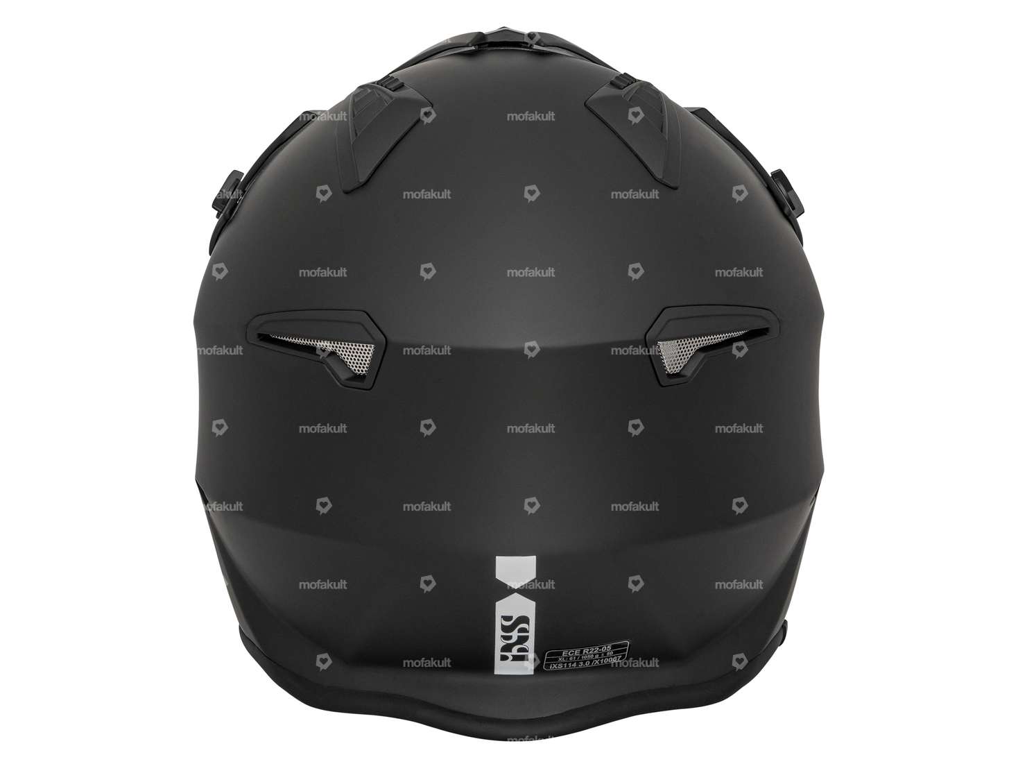 IXS Casque jet Enduro noir mat Carousel Image 3
