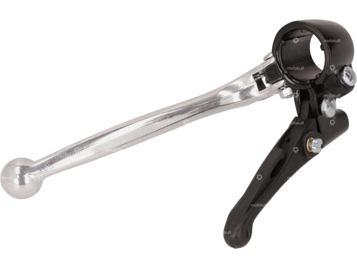 Lusito handle set automatic block pattern black Carousel Image 4