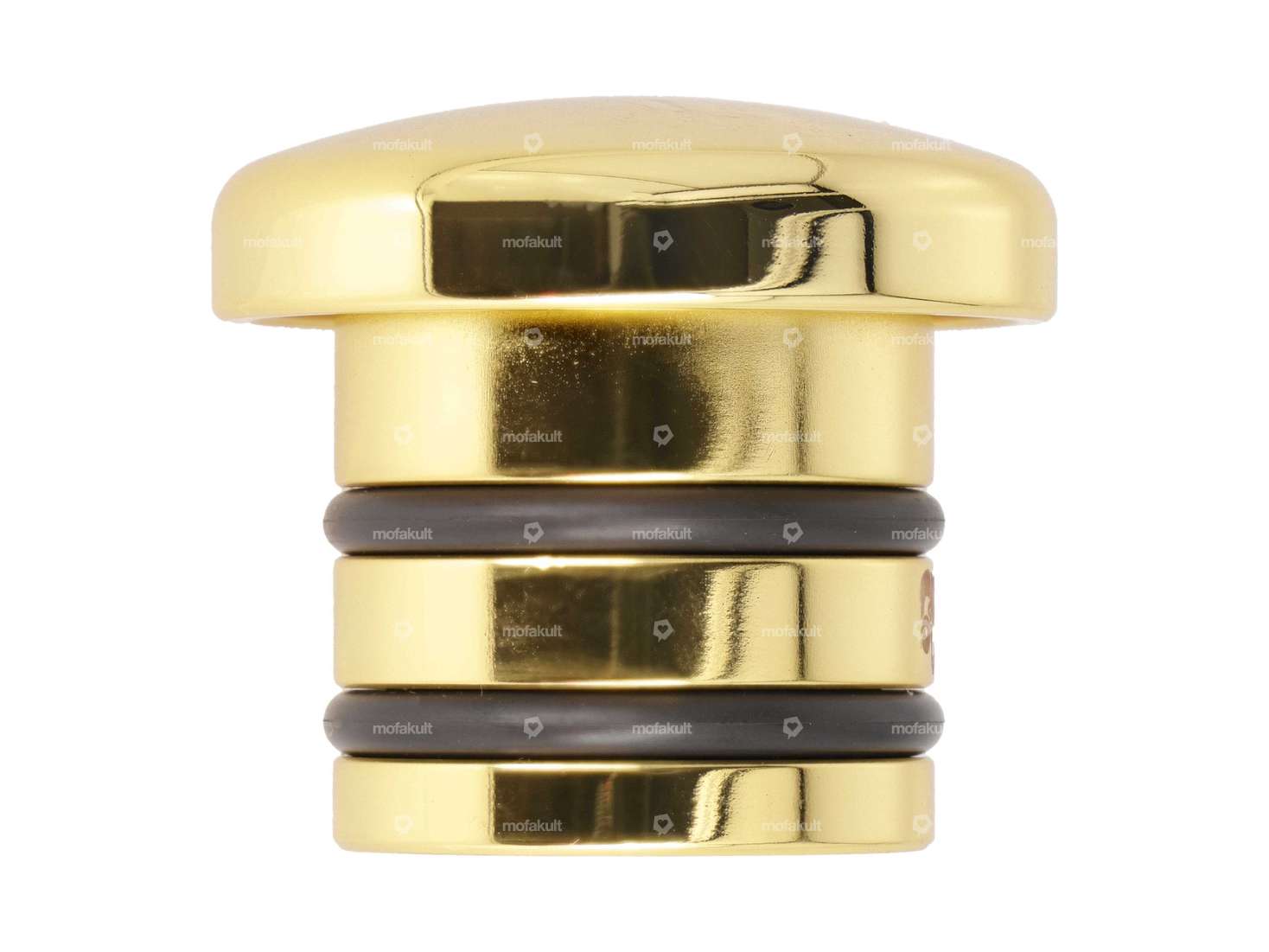 66HEROES Bouchon de réservoir or rond | Piaggio Ciao, Bravo Carousel Image 3