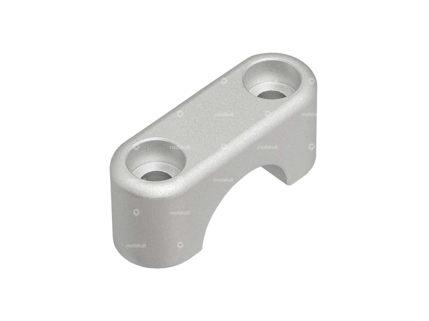 GPO Pont de serrage EBR Plaque de fourche en fonte Alu argent Carousel Image 1