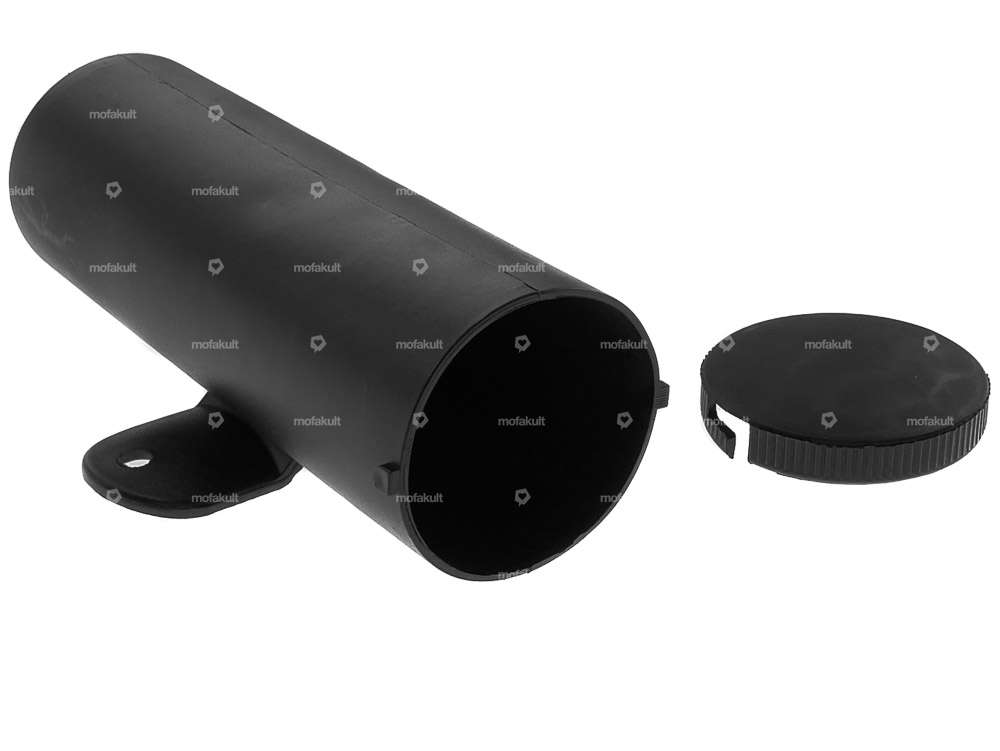 Boîte à outils ronde plastique noir Carousel Image 1