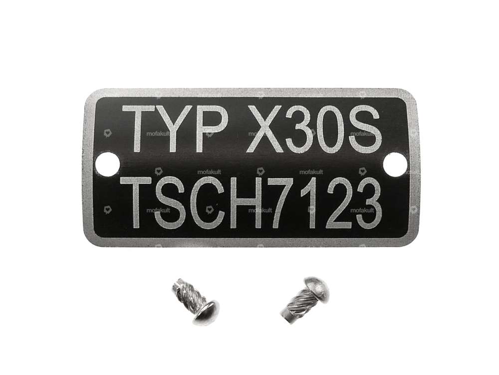 swiing® revival type plate TYPE X30S TSCH 7123 | Puch Velux Carousel Image 1