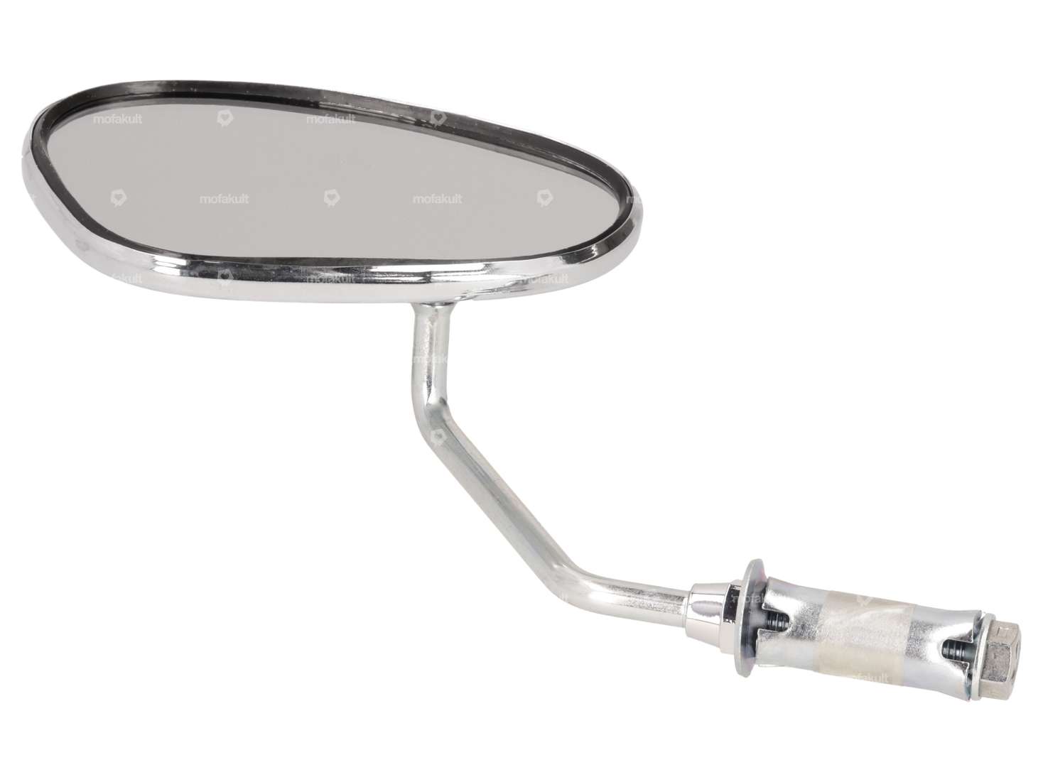 Rétroviseur Bumm ovale gauche enfichable chromé Carousel Image 2