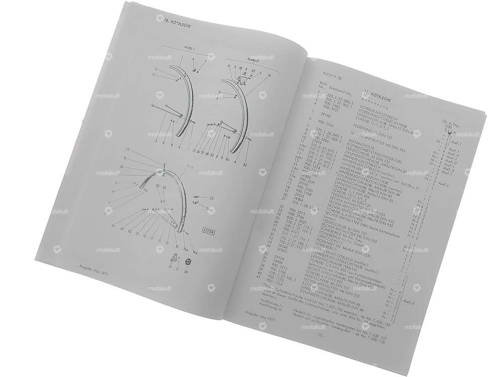 Catalogue de pièces détachées | Puch X30 S, L, LA (Velux) Carousel Image 5