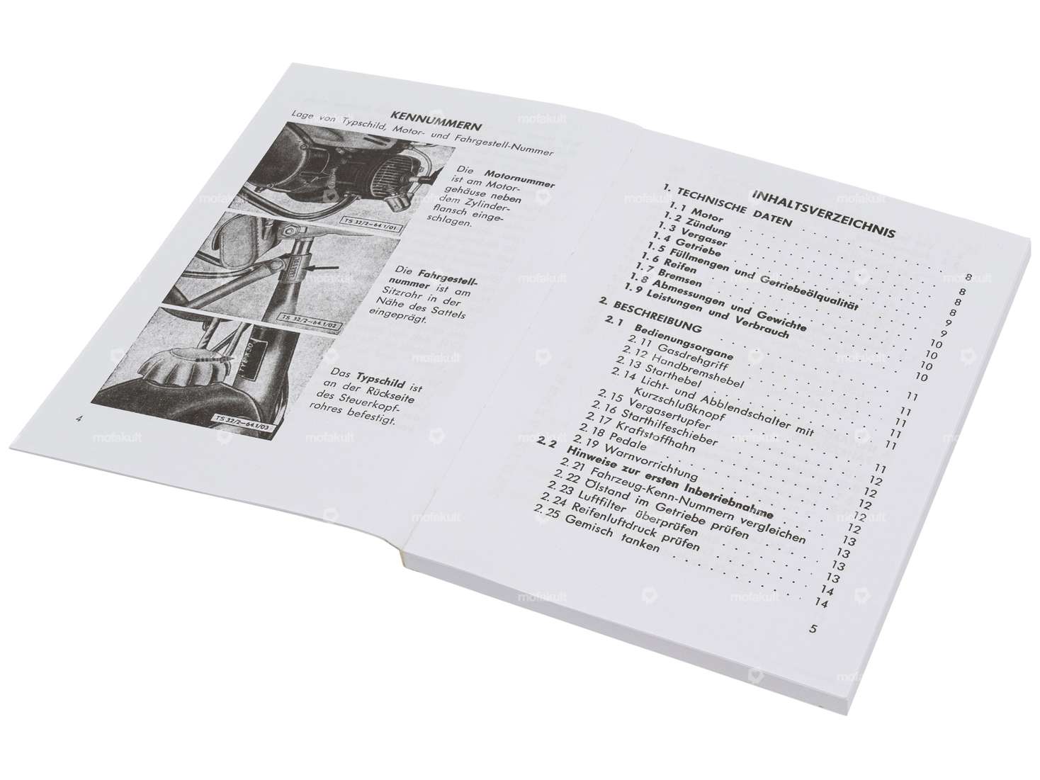 Operating instructions | Puch X30 Velux Automatic rigid fork version Carousel Image 3