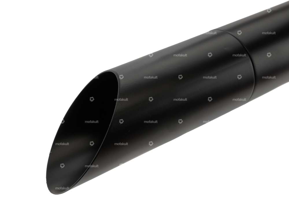 swiing muffler drag pipe 45° black Ø 32 / 70 mm Carousel Image 2